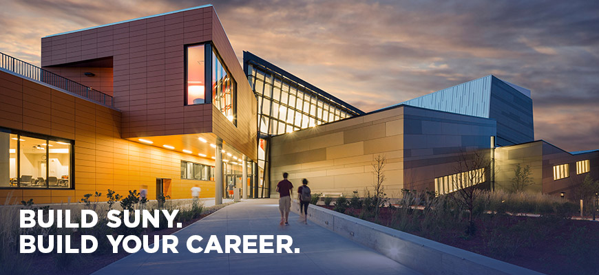 Build SUNY. Build Your Career.