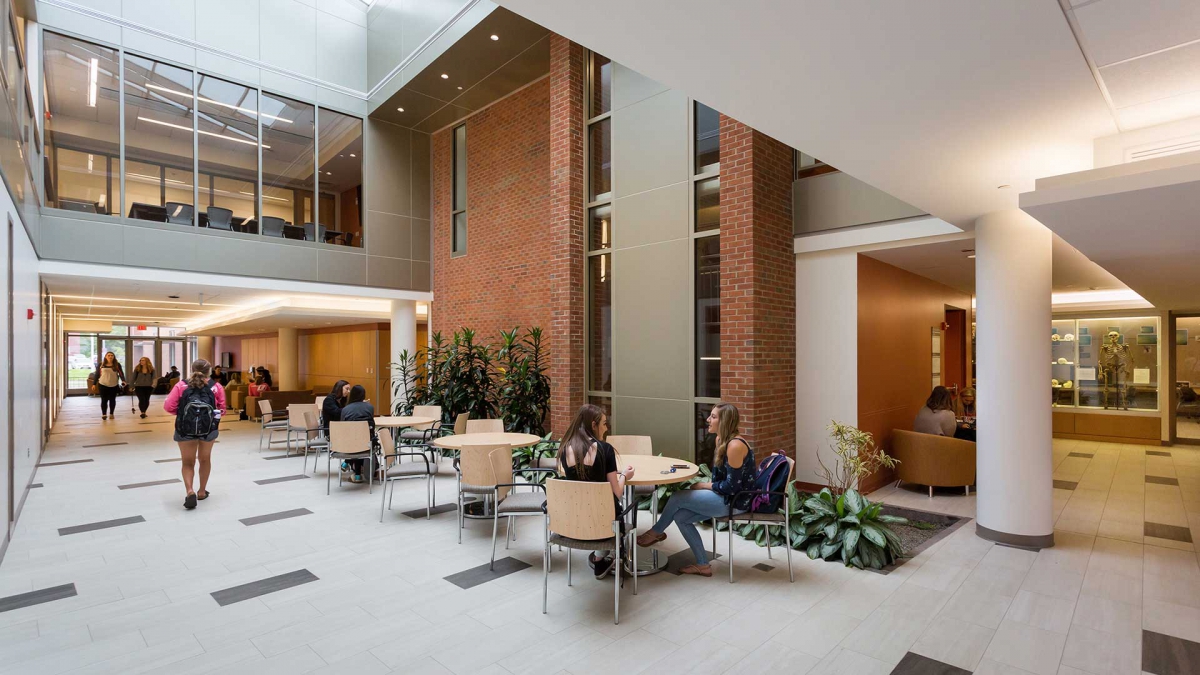 SUNY Oneonta Physical Science Building inside